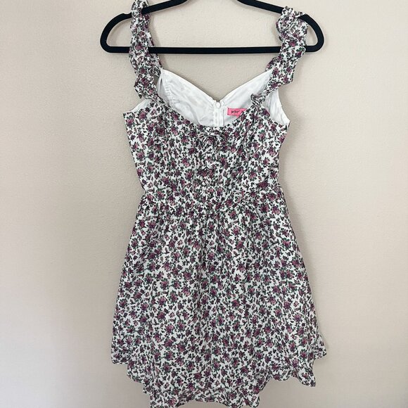 Betsey Johnson Ditsy Floral Mini Dress (Size 2) - Picture 1 of 7